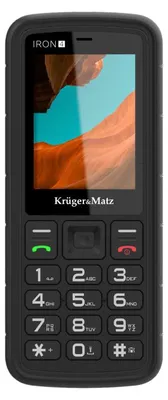 Produktbild von Pancerny Telefon IRON 4 dual sim 4G IP68 IP69K Kruger&Matz
