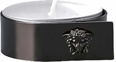 Image de Rosenthal Versace Bougeoir de table Medusa Black, métal, 5 x 4 cm, 69201-321644-04794