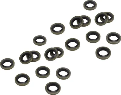 Produktbild von 20 Stück Hohlschrauben-Kraftstoffdichtscheiben 8 mm 3918188 Ersatz für Dodge Ram 2500 3500 Cummins