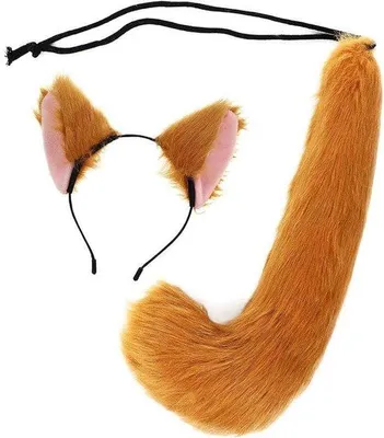 Obrázek produktu pro Kostýmová sada s polomaskou liščího ocasu pro cosplay a oslavy