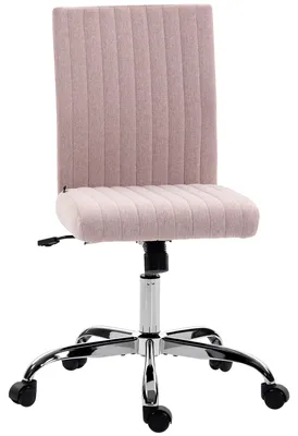 Produktbild von Bš¹rostuhl ohne Armlehnen, Schreibtischstuhl, h?henverstellbar und um 360¡ã drehbar, 43 x 56 x 89šC99 cm, rosa