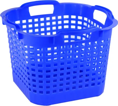 Produktbild von GreenLife Uni-Korb 25 kg, 10 Stück, drehstapelbar, blau