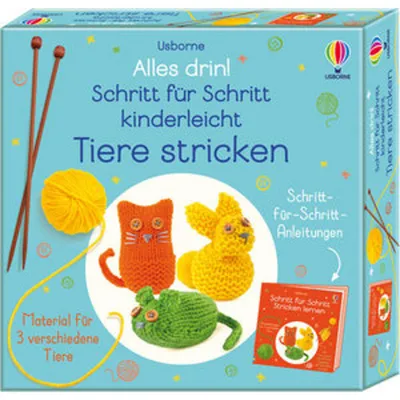 Image de Alles drin! Schritt für Schritt kinderleicht Tiere stricken