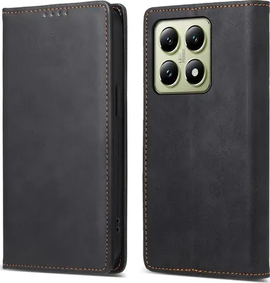 Produktbild von Mobigear Wallet  Xiaomi 14T Hülle Klapphülle Geldbörse - Schwarz