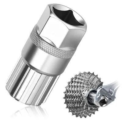 Imagen del producto de Herramienta para desmontar el piñón libre de la bicicleta: duradera y multifuncional
