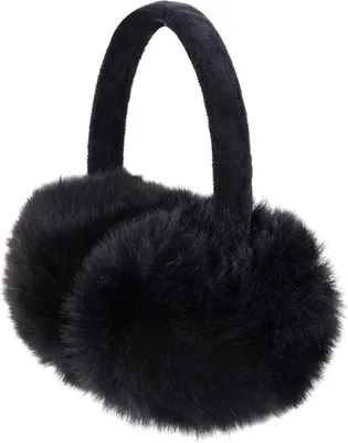 Produktbild von Mädchen Damen Winter Verstellbare Ohrenschützer Gestrickt Kunstfell Plüsch Ohrenschützer Mode Ohrenwärmer