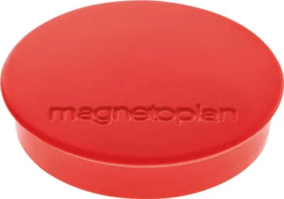 Produktbild von Magnet Discofix Standard 1664206 rot 10 Stück Packung mit 45 Stück