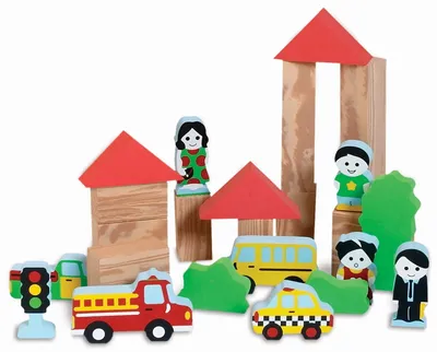 Immagine prodotto di Blocchi morbidi La mia città / Edushape