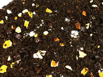Produktbild von Orange Vanille Schwarzer Tee Naturideen® 100g