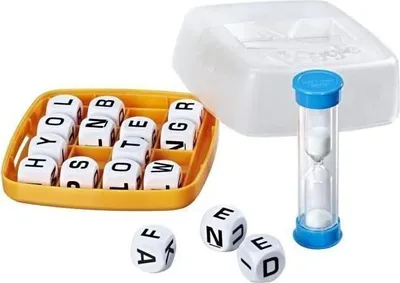 Produktbild von Boggle Gesellschaftsspiel - Ein kreatives Wortspiel für Familien und Freunde