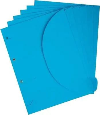 Produktbild von Ordnungsmappe Smartfolder A4 Standard blau VE=100 Stück