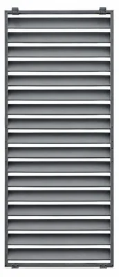 Zdjęcie produktu dla Panel żaluzjowy poziomy do pergoli 89.9 x 216cm Antracyt Aluminium