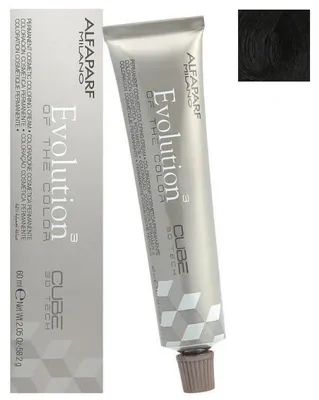 Produktbild von Alfaparf Milano Evolution of the Color 1 0.09kg 60ml Fair 1 Black