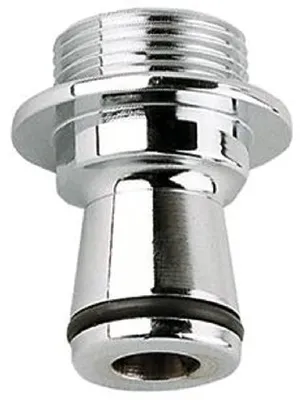 Produktbild von GROHE Universal-Adapter 12037, für Armaturen mit Überwurfmutter 3/4'' in Verbindung mit Standanschluss 12 03, chrom