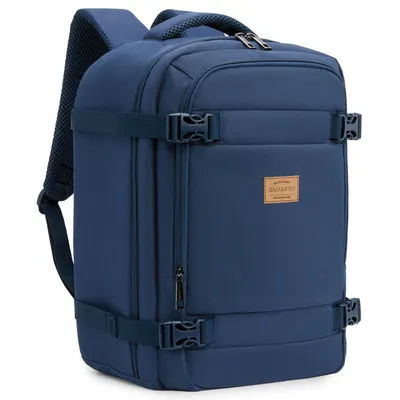 Produktbild von Zagatto Reiserucksack Handgepäck 40x30x20 24L WIZZAIR RYANAIR Blauer ZG1112