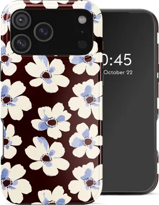 Productafbeelding van Selencia Vivid Backcover met MagSafe voor de Apple iPhone 17 Pro Max - Choco Flower Pop