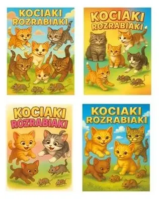 Zdjęcie produktu dla Torebka prezentowa S Kociaki Rozrabiaki