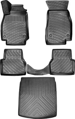 Produktbild von 3D Gummimatten & Kofferaumwanne für Audi A6 C8 | 2018-2025