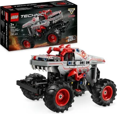 Zdjęcie produktu dla LEGO Technic Monster Jam ThunderROARus, Ciężarówka Dinozaur z Napędem, 232 Elementy, 7+ Lat