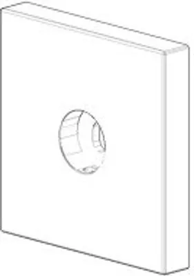 Produktbild von Dornbracht 081798507-06 Halter für Duschgarnitur Ersatzteile