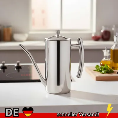 Produktbild von Ölf aus Edelstahl 304 Küchenölbehälter Soße Essig Tropfsicher Staubdicht