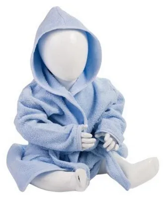 Image de ARTG - Peignoir « Babiezz » pour bébé LT5579 (68 cm x 74 cm) (bleu clair)