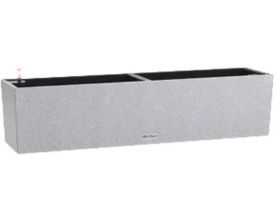 Produktbild von Samozavlažovací kvetináč Lechuza Balconera Stone 80 x 19 x 19 cm sivý