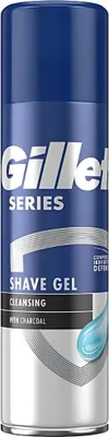 Obrázok produktu pre Gillette Series – Gél na holenie – Čistiaci – S aktívnym uhlím – Osviežujúci a čistiaci – 200 ml – 1 kus