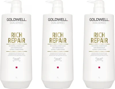 Produktbild von Dualsenses Rich Repair Restoring Conditioner 3x1000 ml