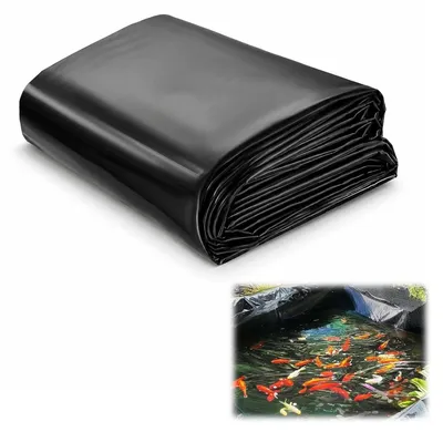 Immagine prodotto di Pellicola per stagni in HDPE nero, resistente e duratura