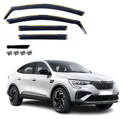 Produktbild von 4-teiliges Set Windabweiser für Renault Arkana (Facelift) 2023 +