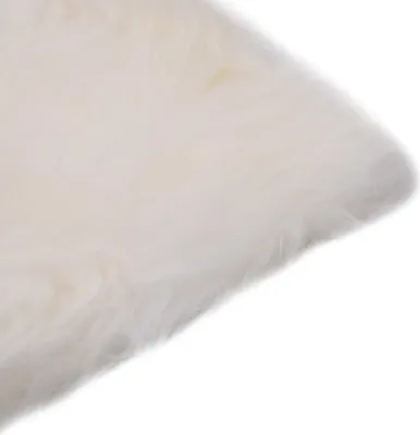 Obrázok produktu pre vidaXL Vankúš na sedenie 2 ks. Biely 40x40 cm Pravá ovčia koža