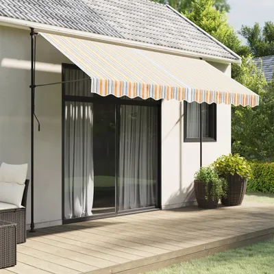 Zdjęcie produktu dla Maison Exclusive - Markiza wolnostojąca, wielokolorowa, w paski, 350 cm
