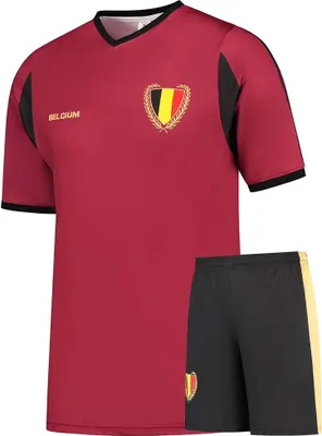 Produktbild von Belgien Fußball Trikot Set Heim - 2024-2026 - Kinder und Erwachsene - 152
