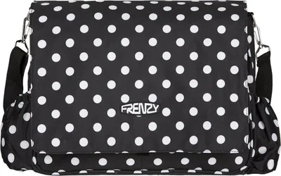 Immagine prodotto di Borsa a tracolla FRENZY BB-205 - nero / bianco