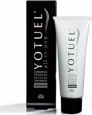 Image de Yotuel Vert d'hiver Dentifrice éclaircissant All In One 75ml