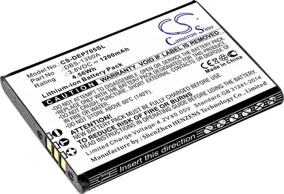 Produktbild von TECHTEK Akku Kompatibel mit [Doro] 7050 Flip, 7050TL, 7060, 7070, 7441, DFC-0180, SmartEasy 7050 Ersetzt DBS-1350A