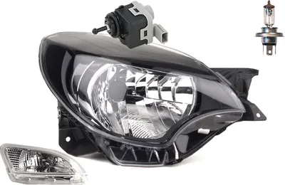 Produktbild von Scheinwerfer passend für Renault Twingo II 01/2012 - Rechts Leuch. + LWR Blinker 8200501939 2605600Q0E 260562319R 4420577 93168280 260102893R 2 Johns