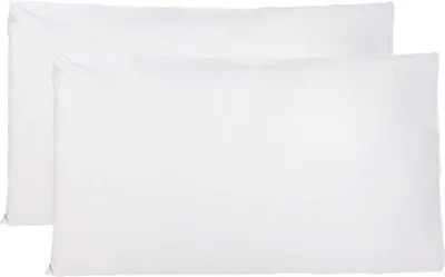 Zdjęcie produktu dla zestaw 2 poszewek na poduszki 40x70 cm, 100% satyna bawełniana, jakość premium, super miękka, antyroztoczowa i hipoalergiczna, ozdobna z ukrytym zamkiem błyskawicznym, można prać