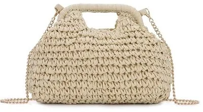 Zdjęcie produktu dla Torba pleciona słomkowa damska boho na plażę wesele lato