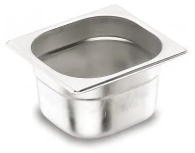 Edelstahl-Vorratsbehälter 1,6 l, 176x162x100 mm, spülmaschinengeeignet