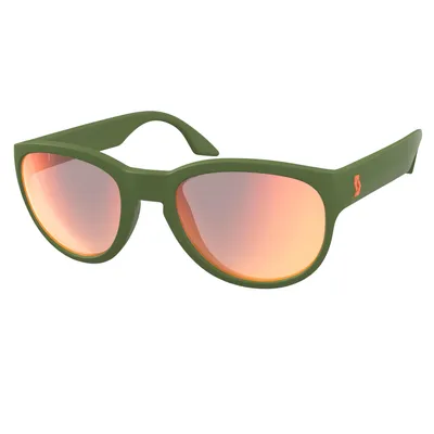 Produktbild von Scott Sonnenbrille Sway - dark green matt/red chrome enhancer