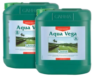 Produktbild von Canna Aqua Vega A & B, Wachstumsdünger, 5 Liter