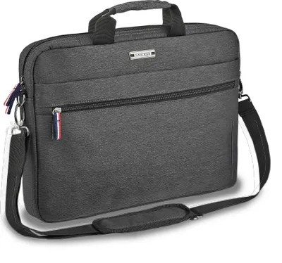 Produktbild von PEDEA Laptoptasche 17,3 Zoll (43,9cm) URBAN-HIP Notebook Umhängetasche mit Tablet Fach, grau