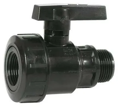 Produktbild von Kugelhahn, männlich/weiblich, '3mf', 1"1/4