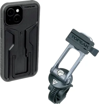 Image de Topeak RideCase iPhone 15 Plus, noir/gris + support