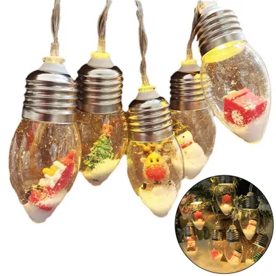 Produktbild von LED Lichterkette 3M,Warmweiß Weihnachtsbaumbeleuchtung, Weihnachtsdekoration für Weihnachtsbaum Zimmer Party Garten