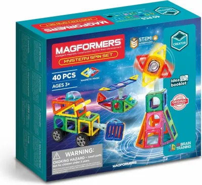 Obrázok produktu pre MAGFORMERS Creator Mystery Spin 40 kusov