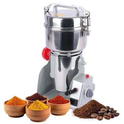 Produktbild von SEVICO Elektrische Getreidemühle Kaffeemühle für Getreide und Kaffeebohnen Kaffee Schnellmahlen 800g 3000W F29