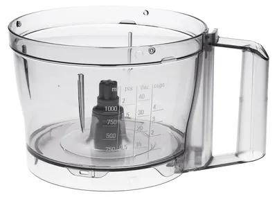 Produktbild von easyPART passend für 12007659 BOSCH Rührschüssel Zerkleinerer Siemens Kunststoffschüssel Plastikrührschüssel Plastikschüssel Ersatzschüssel 2300ml Küchenmaschine